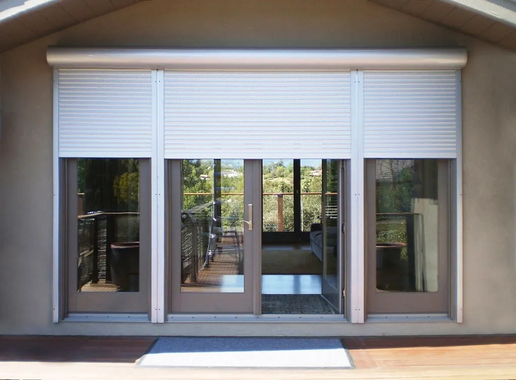 Electric roller shutters