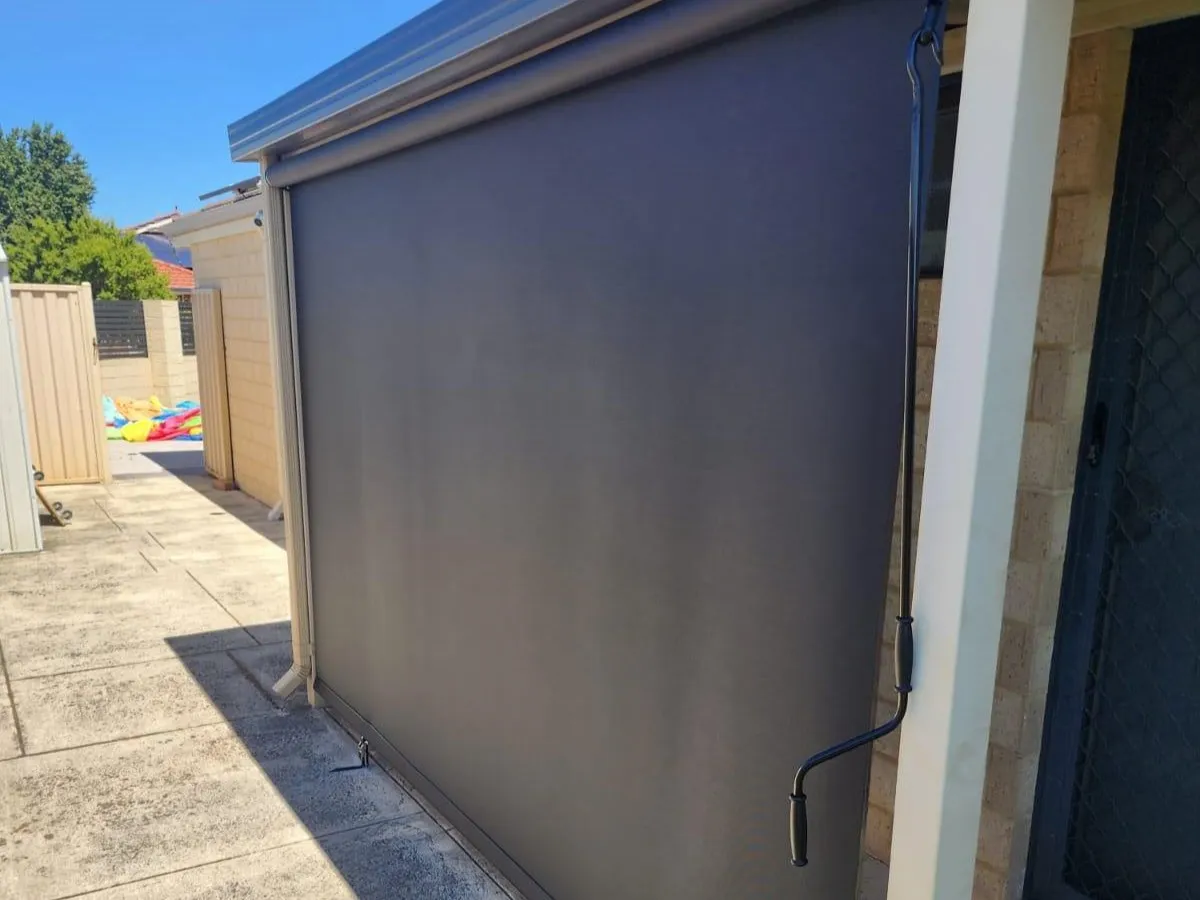 Roller shutters installed by Smarter Outdoors