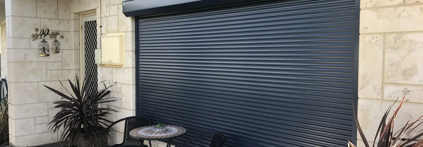 Residential roller shutters installed in Perth